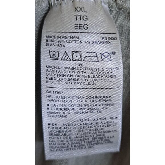 Old Navy Women's XXL Linden Green Sleeveless Midi Dress Ruffle Prairiecore - Picture 7 of 8